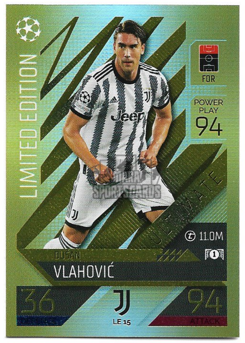 Topps Match Attax Limited Edition Dusan Vlahovic Match Attax