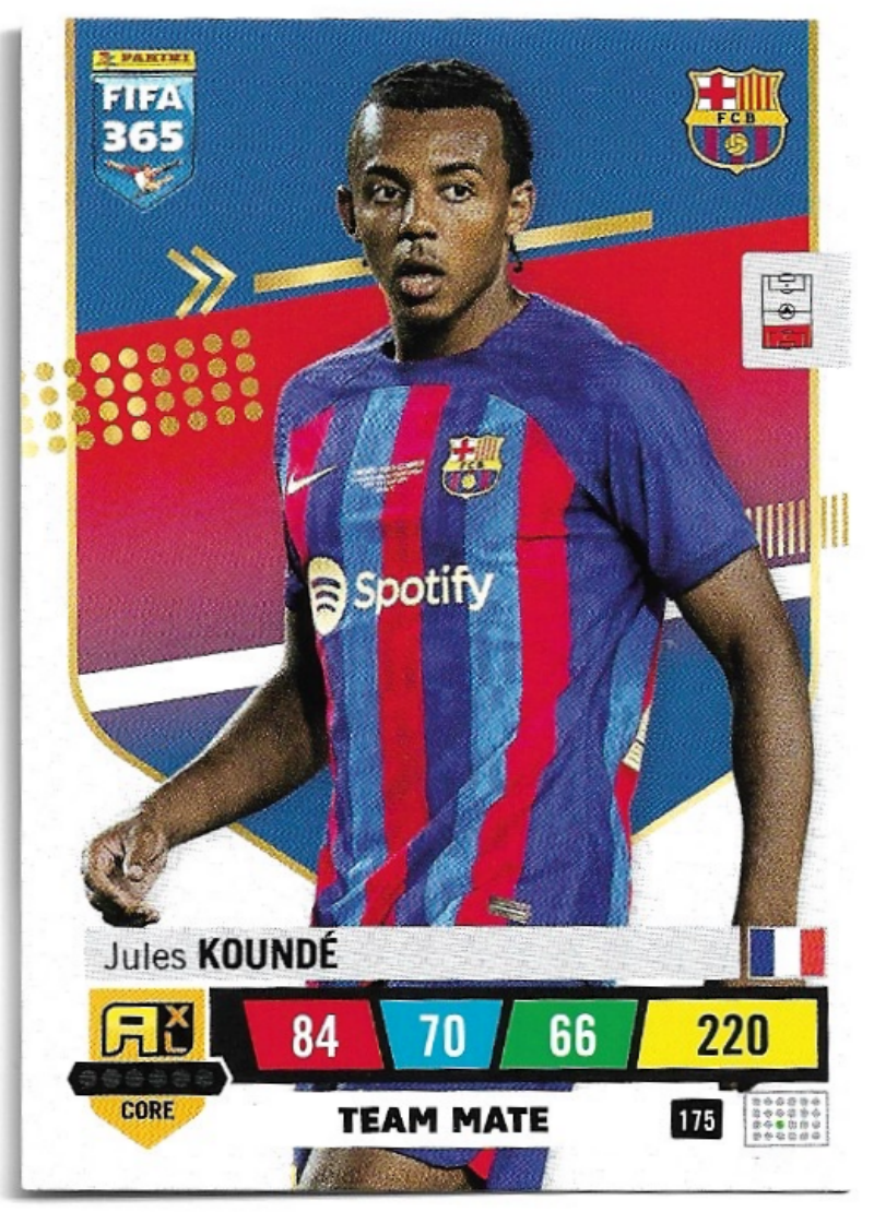 Panini Adrenalyn Jules Kounde Panini Fifa Mara Sportscards