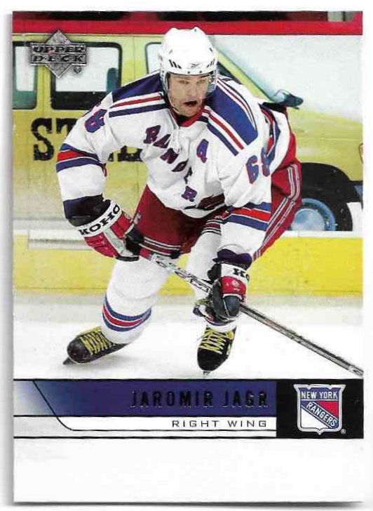 JAROMÍR JÁGR 06-07 Upper Deck (horší horní hrana)