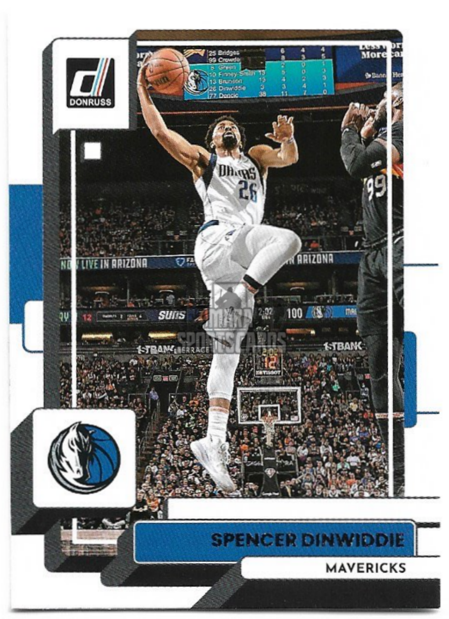 ŘADOVÉ KARTY NBA | SPENCER DINWIDDIE 22-23 Panini Donruss