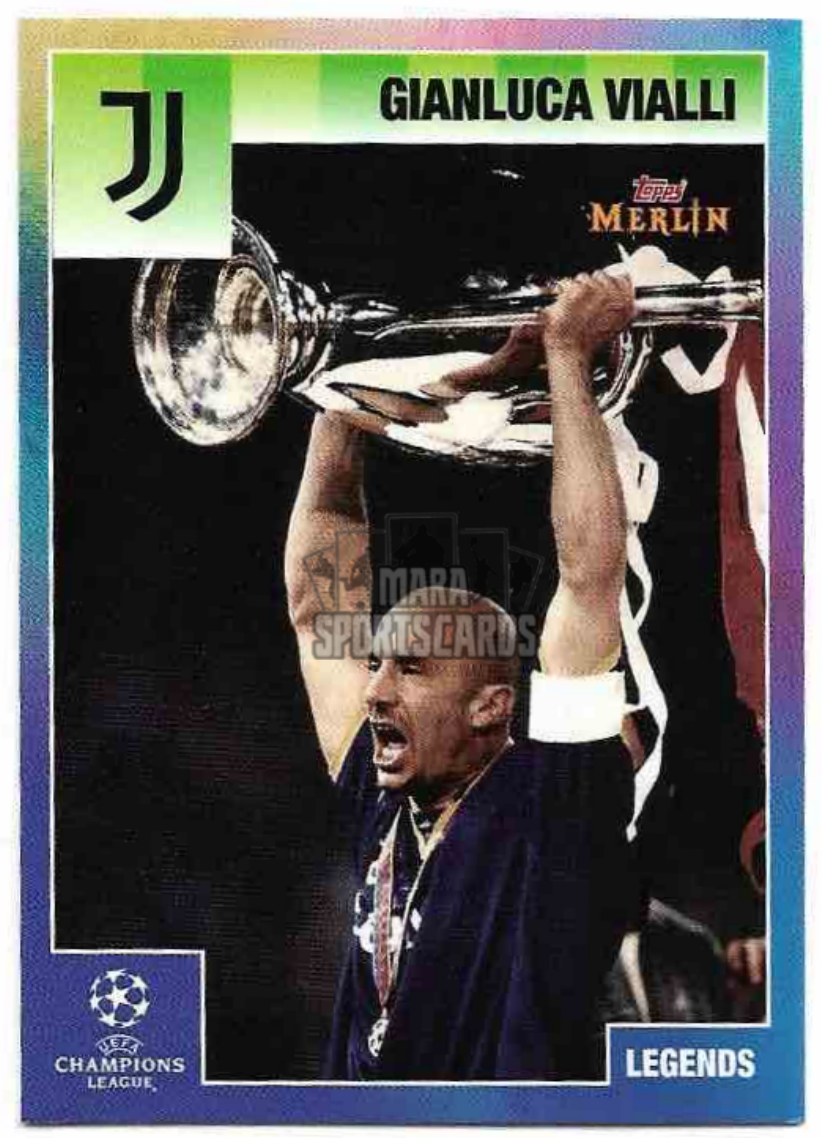 ItalskÁ Liga Legends Gianluca Vialli 20 21 Topps Merlins Heritage 95