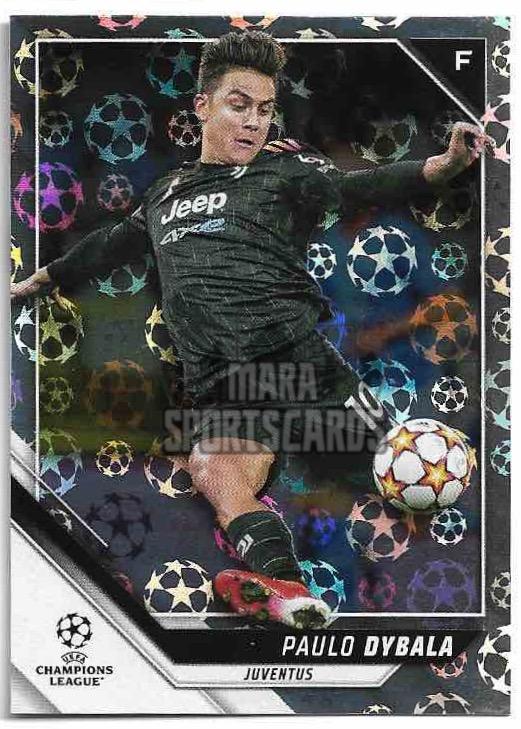 Starball Foil PAULO DYBALA 21-22 Topps Chrome UEFA Champions League