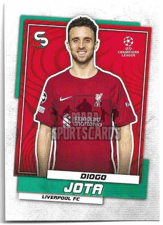 ANGLICKÁ LIGA | DIOGO JOTA 22-23 Topps UEFA Superstars | Mara