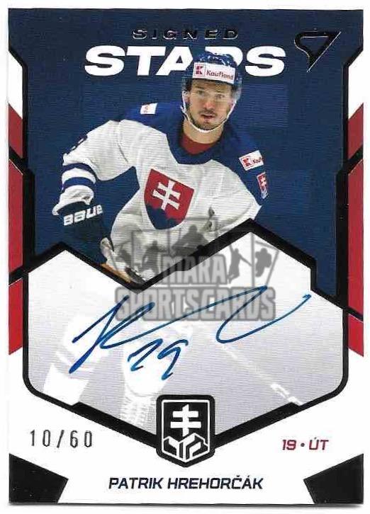 Auto Signed Stars PATRIK HREHORČÁK 2023 SportZoo Hokejové Slovensko /60