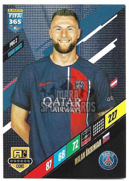 PANINI ADRENALYN XL 2023-2024 Milan Skriniar PSG Carte Card Paris EUR 1,00  - PicClick ES