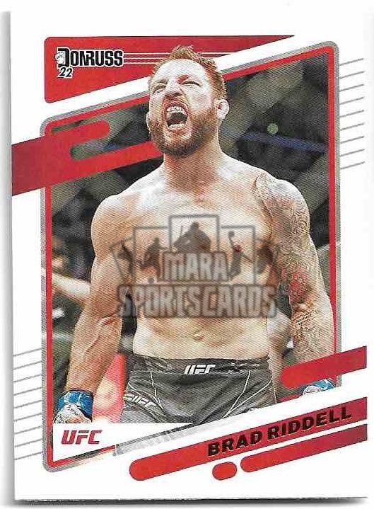 Brad Riddell 179 2022 Donruss UFC