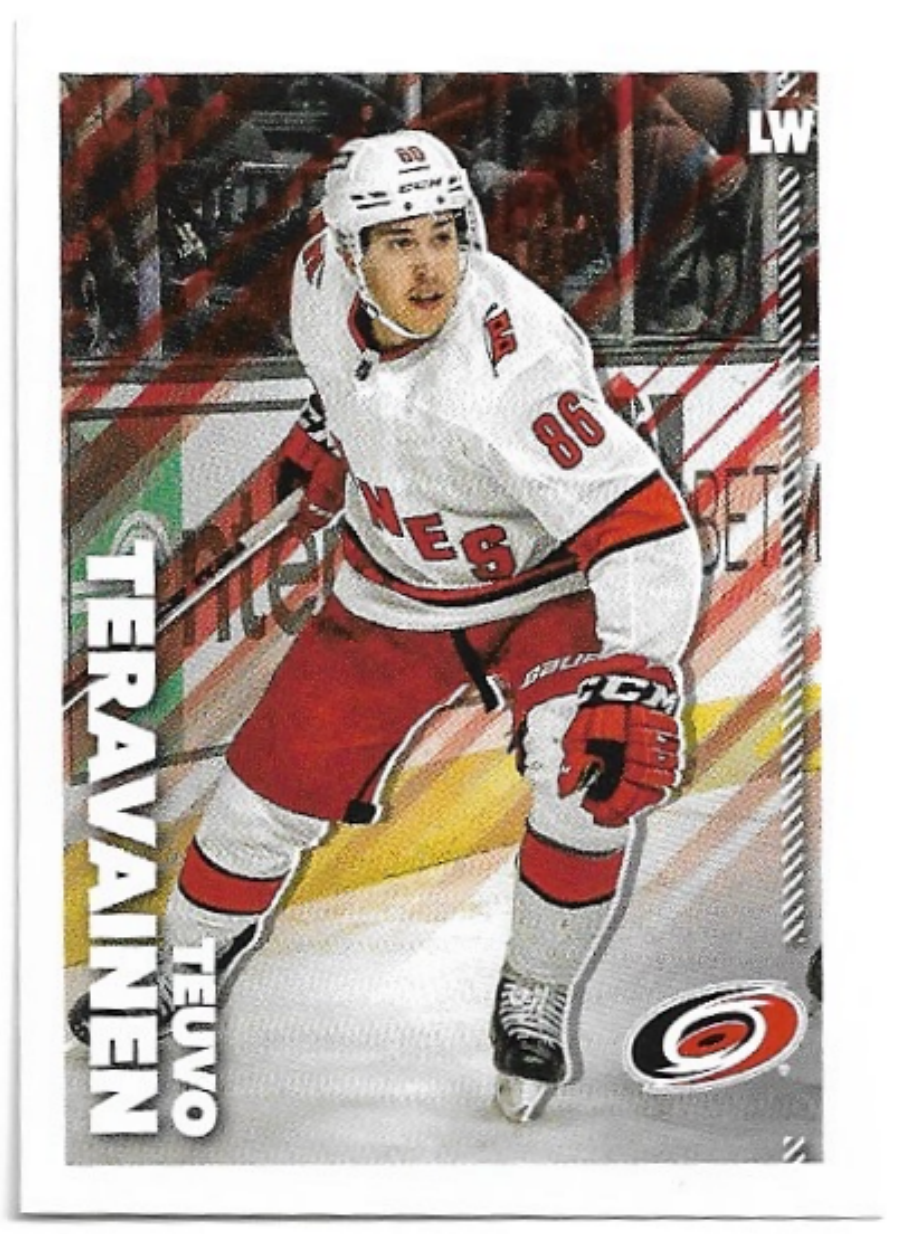 TEUVO TERAVAINEN 2022-23 Topps NHL Sticker Collection Hockey