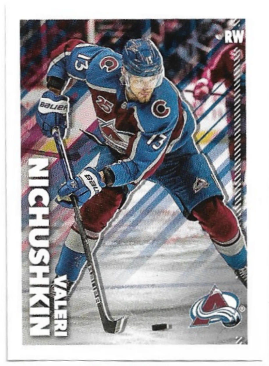 VALERI NICHUSHKIN 2022-23 Topps NHL Sticker Collection Hockey