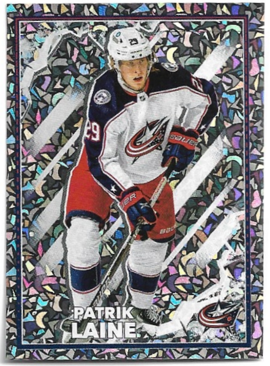 Foil PATRIK LAINE 2022-23 Topps NHL Sticker Collection Hockey