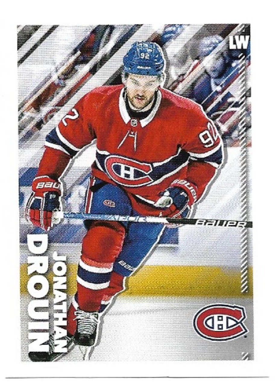 JONATHAN DROUIN 2022-23 Topps NHL Sticker Collection Hockey