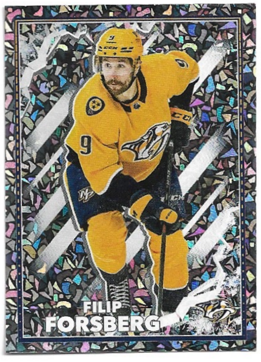 Foil FILIP FORSBERG 2022-23 Topps NHL Sticker Collection Hockey