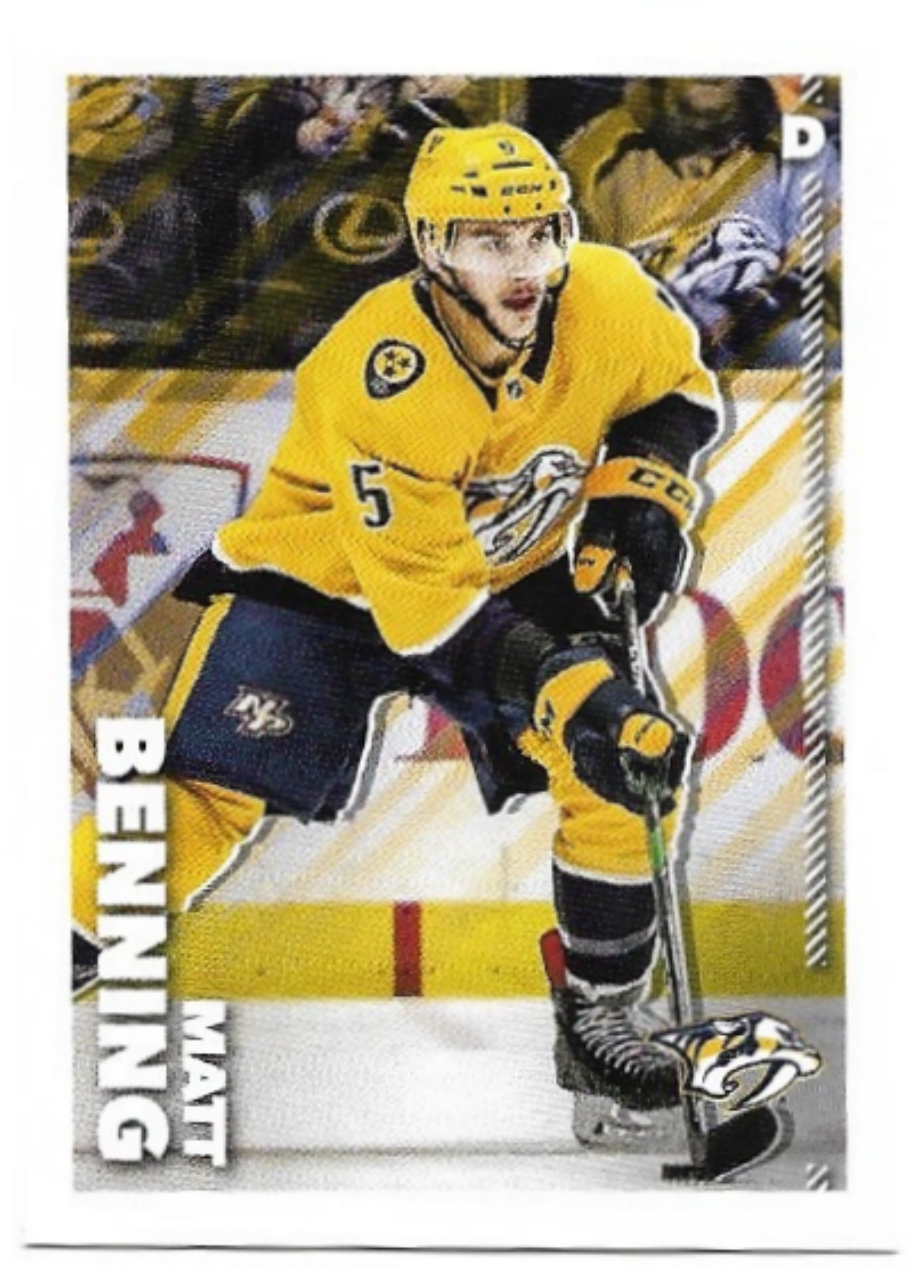 MATT BENNING 2022-23 Topps NHL Sticker Collection Hockey