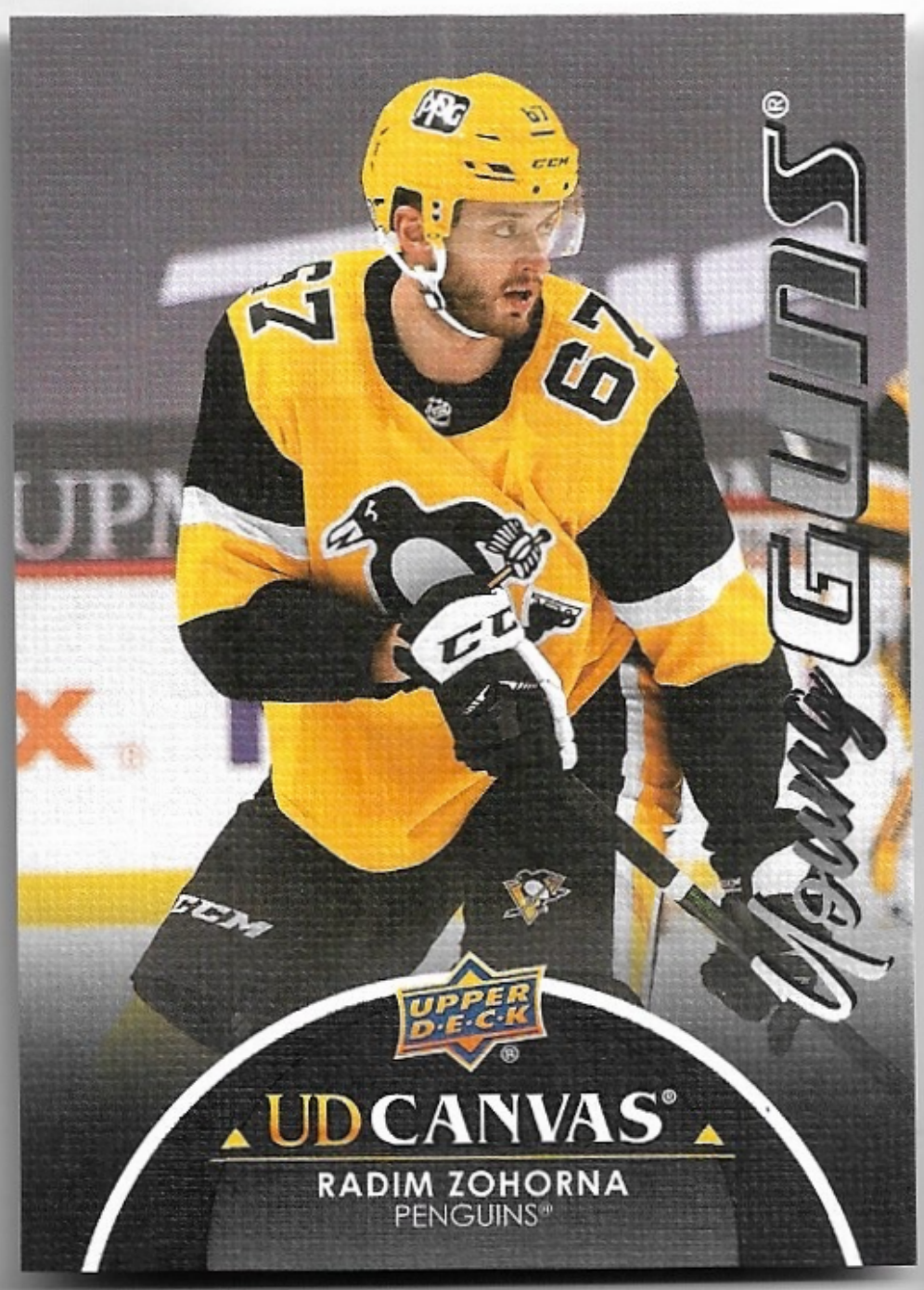 Rookie Young Guns UD Canvas Black Radim Zohorna 21-22 UD Series 1