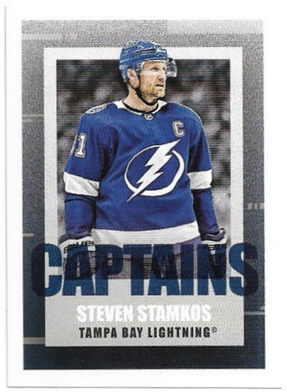 Captains STEVEN STAMKOS 2022-23 Topps NHL Sticker Collection Hockey