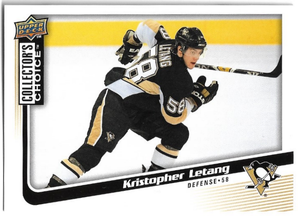 KRISTOPHER LETANG 09-10 UD Collector's Choice