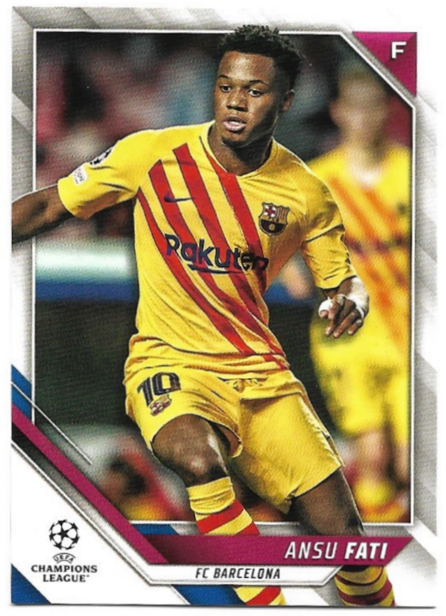 ANSU FATI 21-22 Topps UEFA Champions League