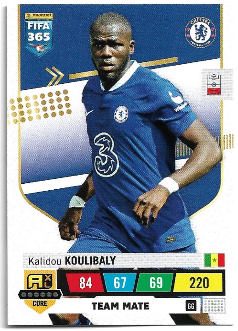 KALIDOU KOULIBALY 2023 Panini FIFA 365