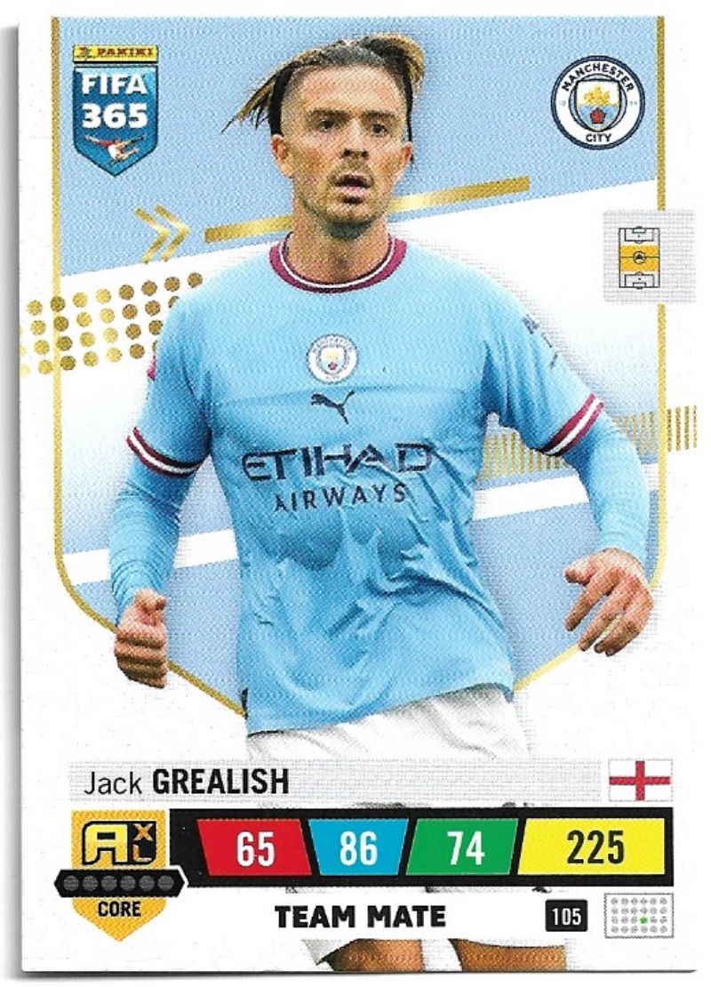 JACK GREALISH 2023 Panini FIFA 365