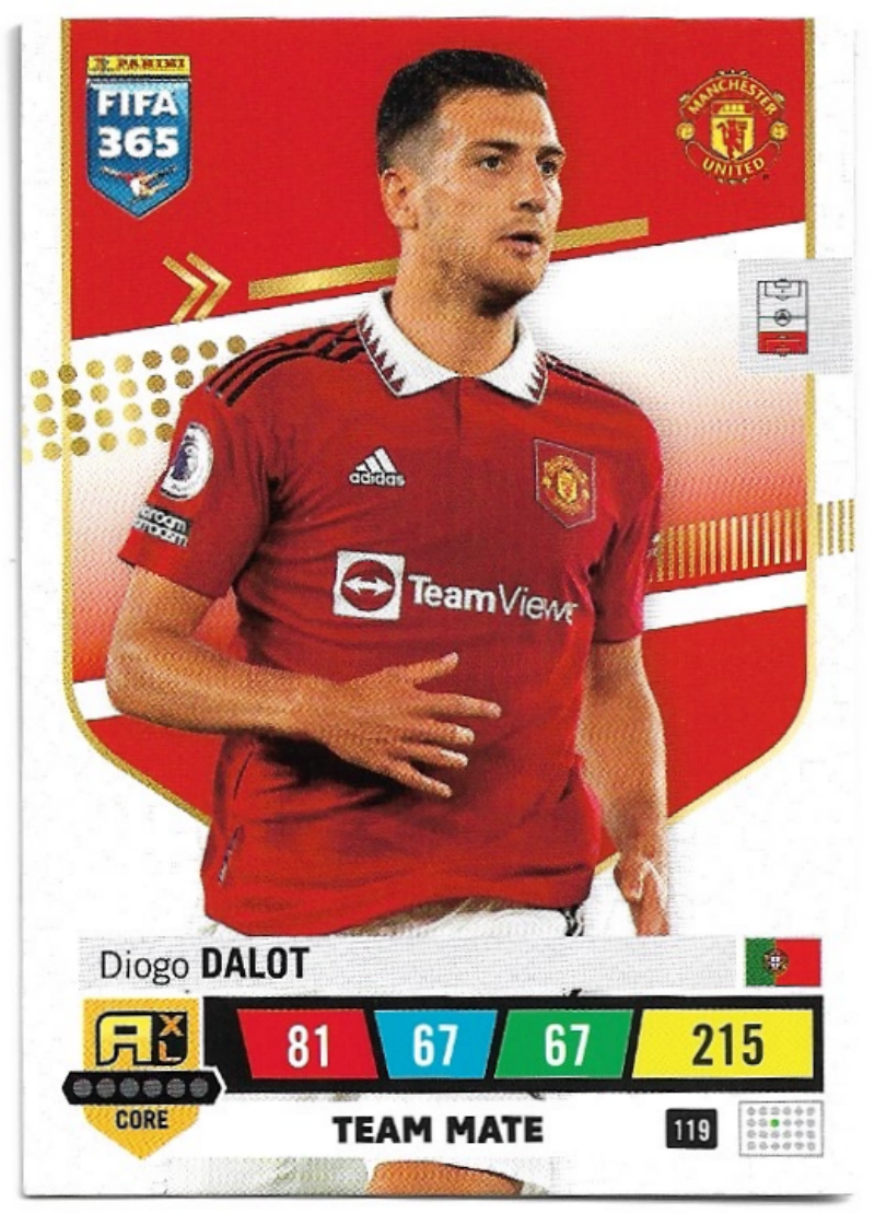 DIOGO DALOT 2023 Panini FIFA 365