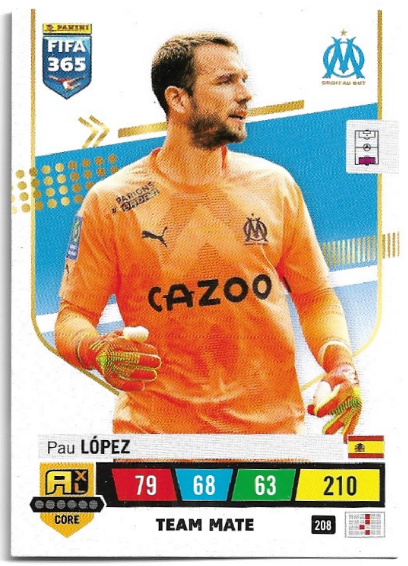 PAU LOPEZ 2023 Panini FIFA 365