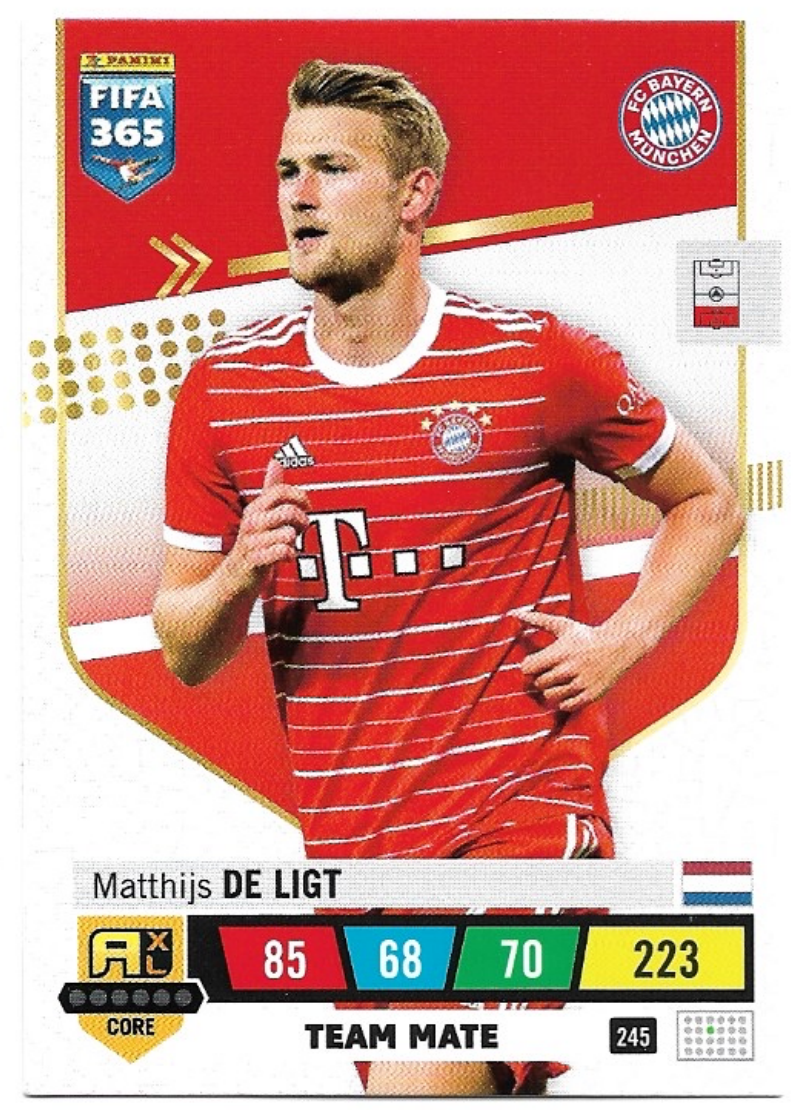 MATTHIJS DE LIGT 2023 Panini FIFA 365