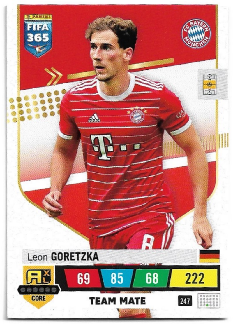 LEON GORETZKA 2023 Panini FIFA 365