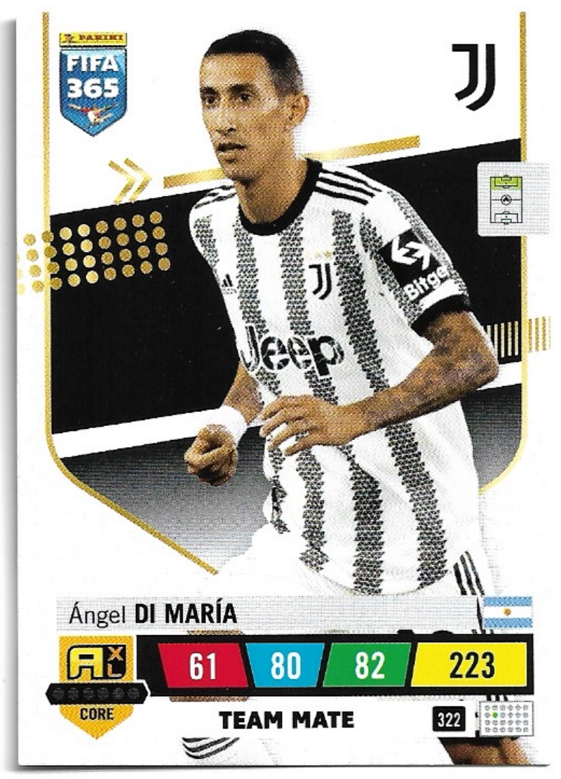 ANGEL DI MARIA 2023 Panini FIFA 365