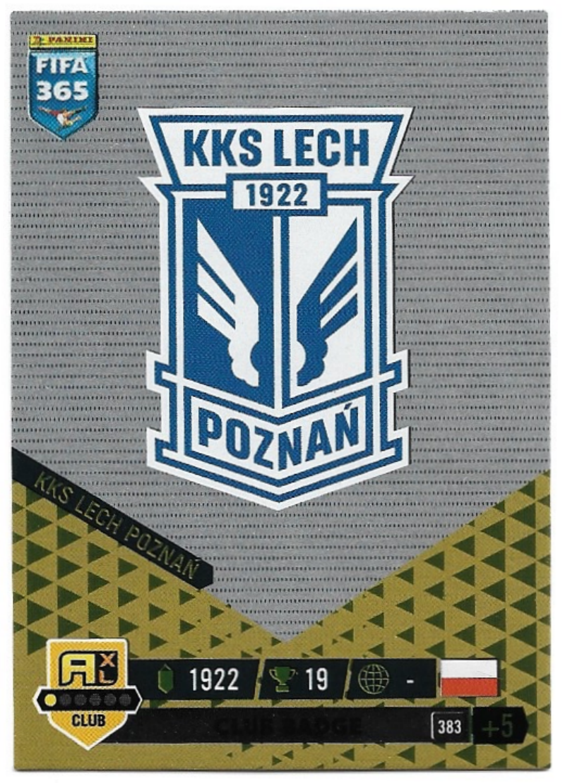 Club Badge LECH POZNAN 2023 Panini FIFA 365