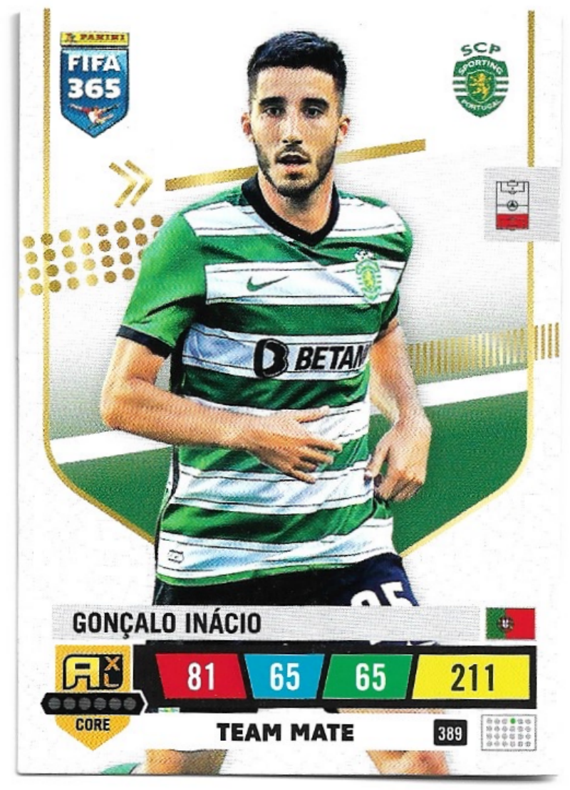 GONCALO INACIO 2023 Panini FIFA 365