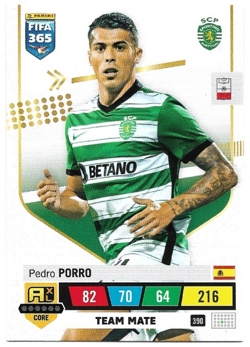 PEDRO PORRO 2023 Panini FIFA 365