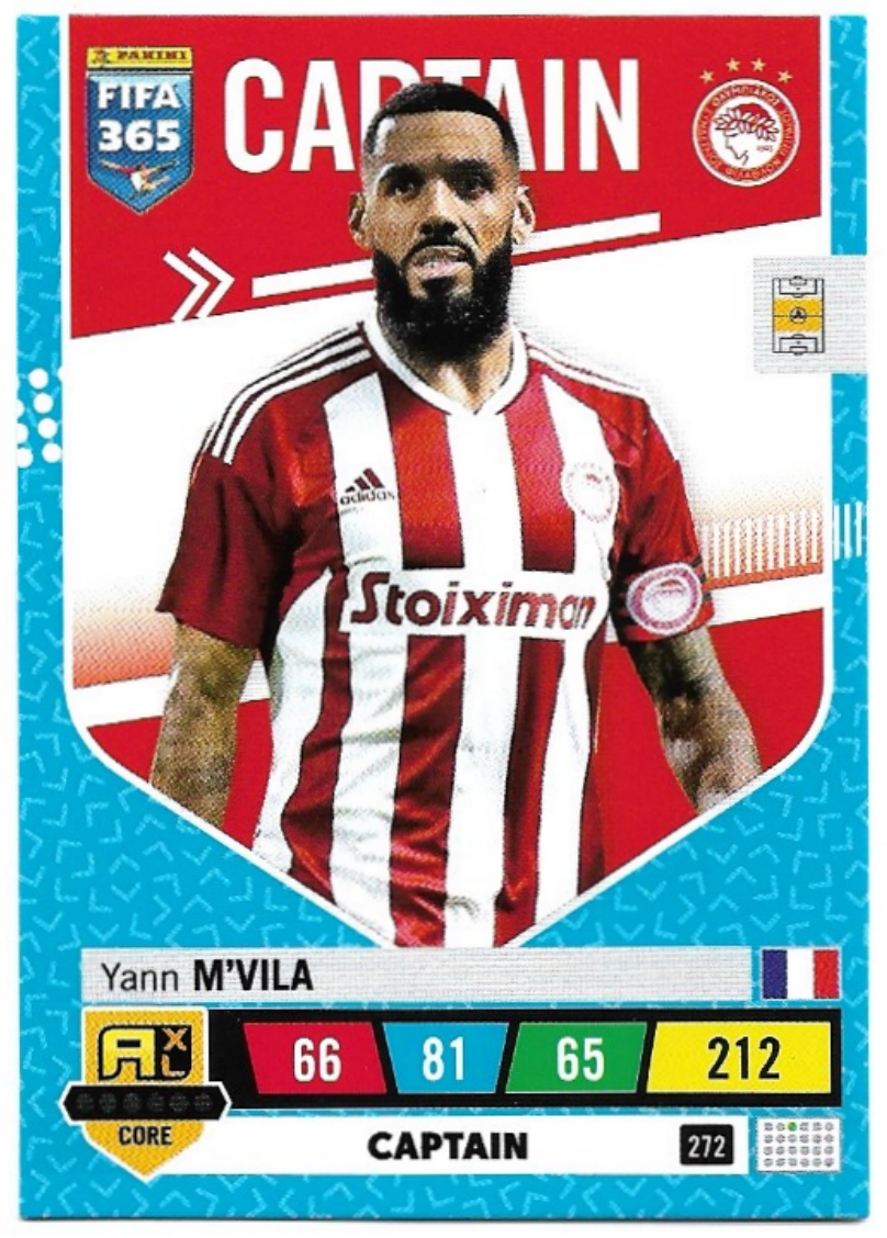 Captain YANN M'VILA 2023 Panini FIFA 365