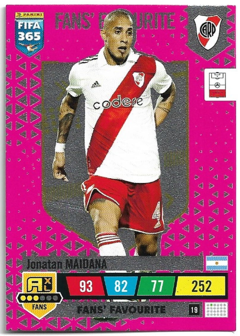 Fans' Favourite JONATAN MAIDANA 2023 Panini FIFA 365