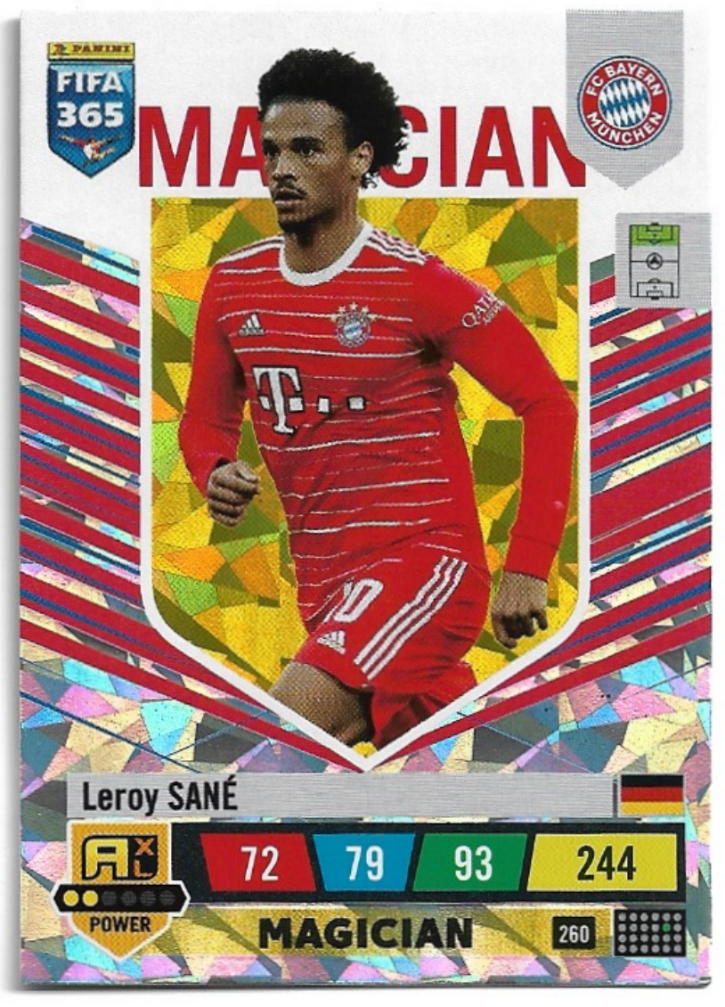 Magician LEROY SANE 2023 Panini FIFA 365