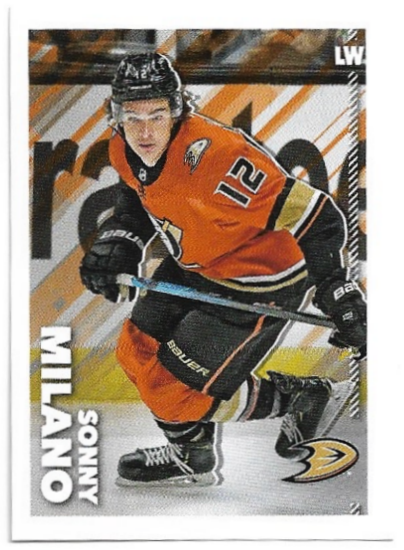 SONNY MILANO 2022-23 Topps NHL Sticker Collection Hockey