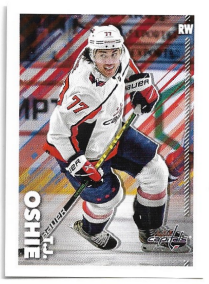 T.J. OSHIE 2022-23 Topps NHL Sticker Collection Hockey