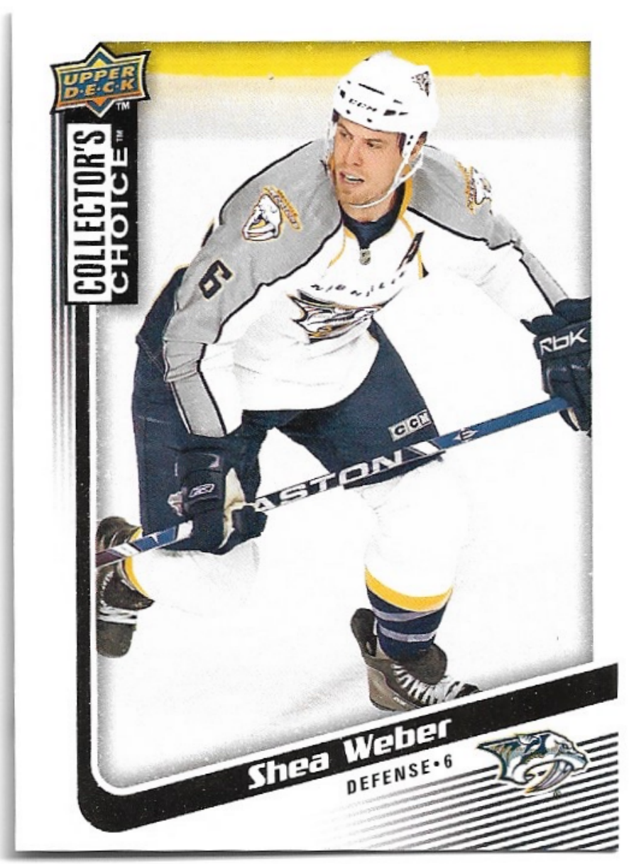 SHEA WEBER 09-10 UD Collector's Choice