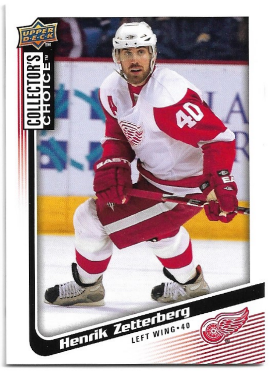 HENRIK ZETTERBERG 09-10 UD Collector's Choice