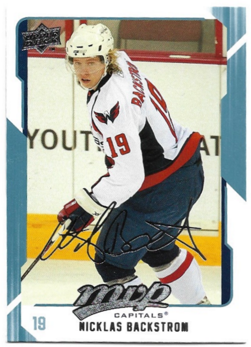 NICKLAS BACKSTROM 08-09 UD MVP