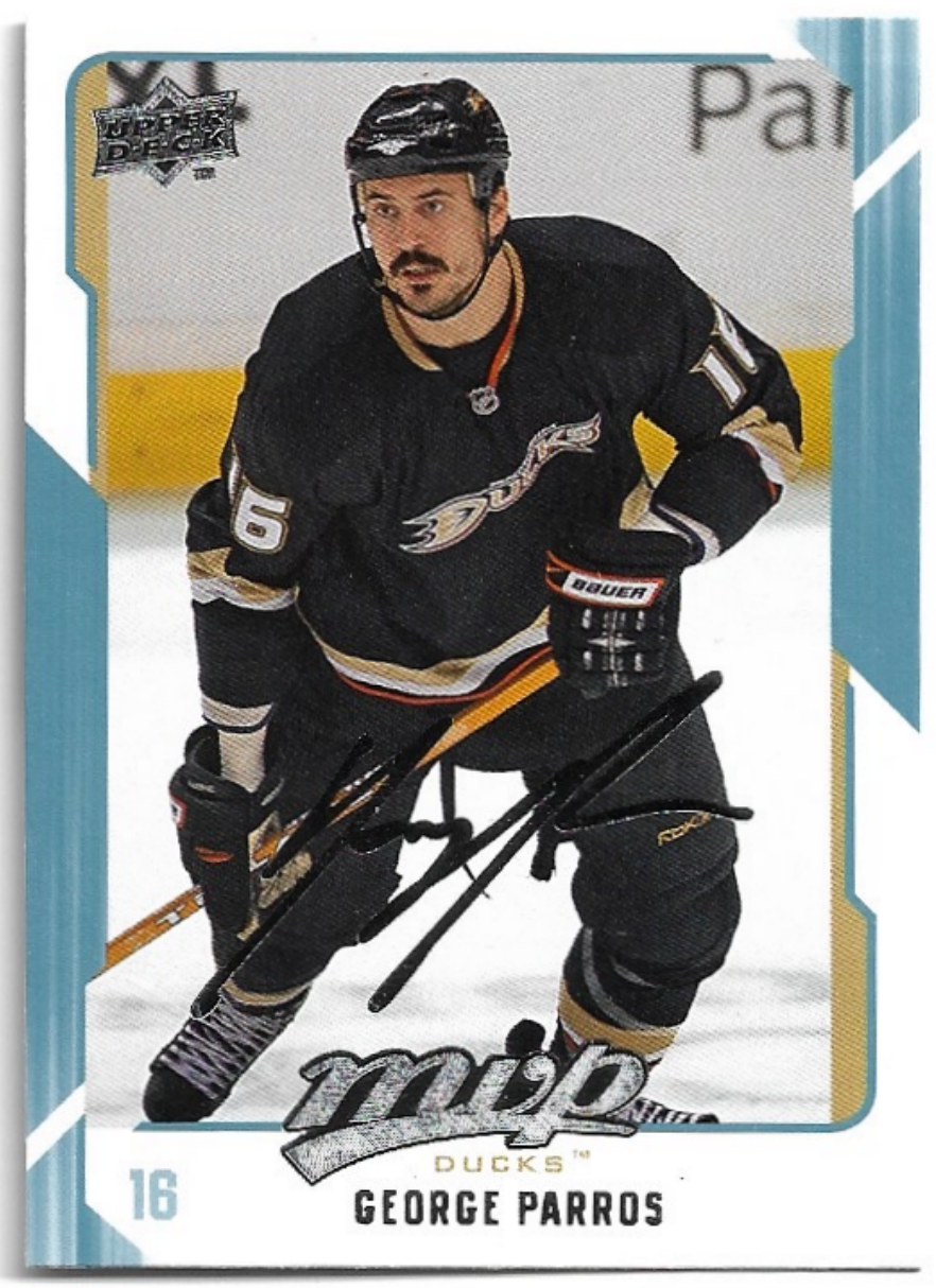 GEORGE PARROS 08-09 UD MVP