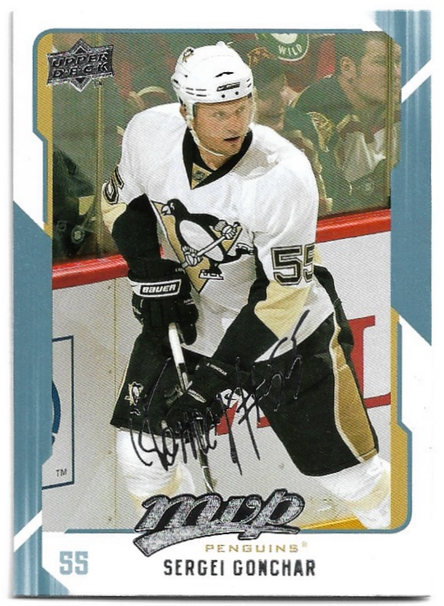 SERGEI GONCHAR 08-09 UD MVP