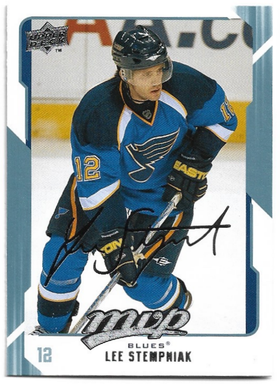 LEE STEMPNIAK 08-09 UD MVP