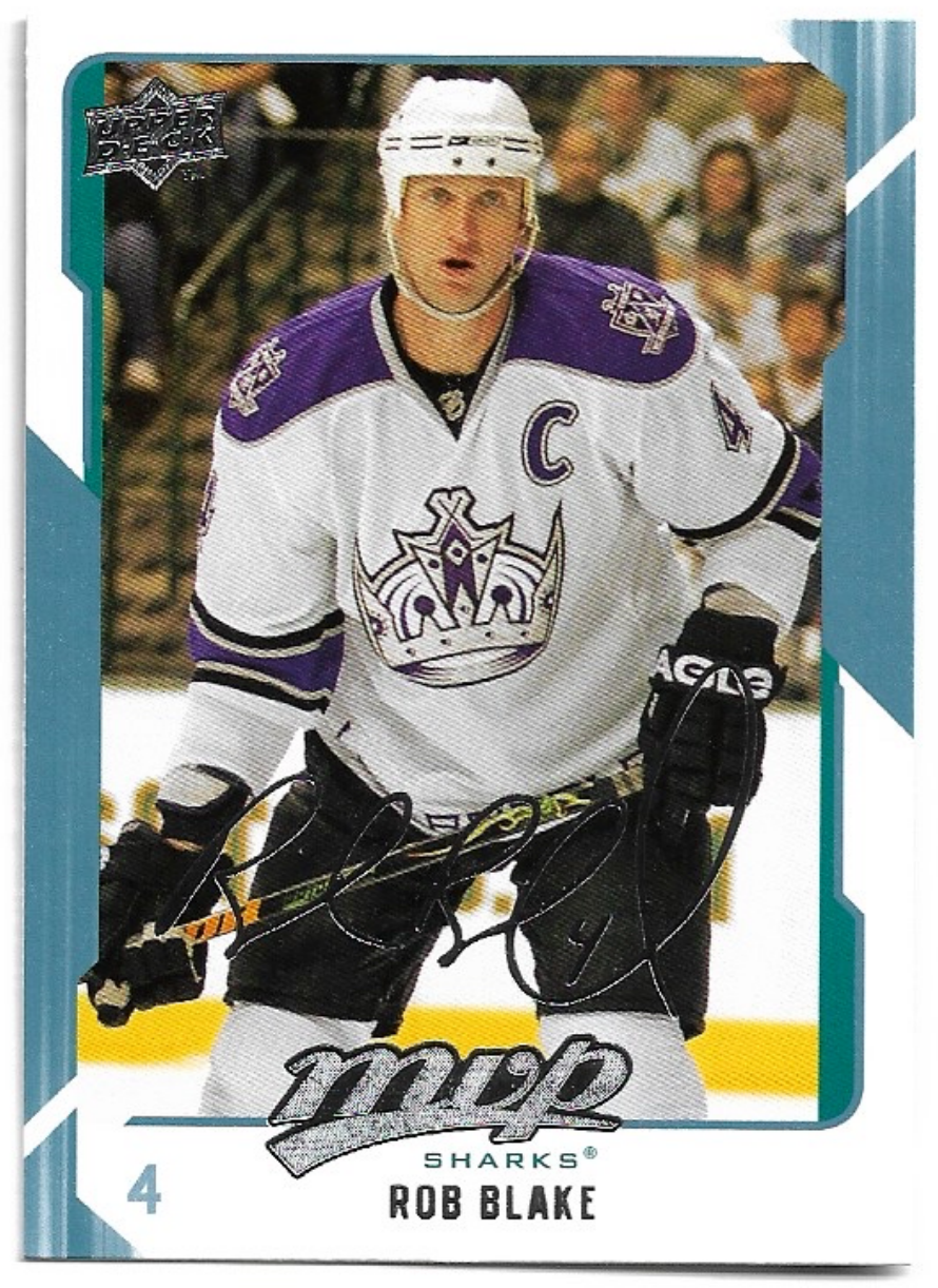 ROB BLAKE 08-09 UD MVP