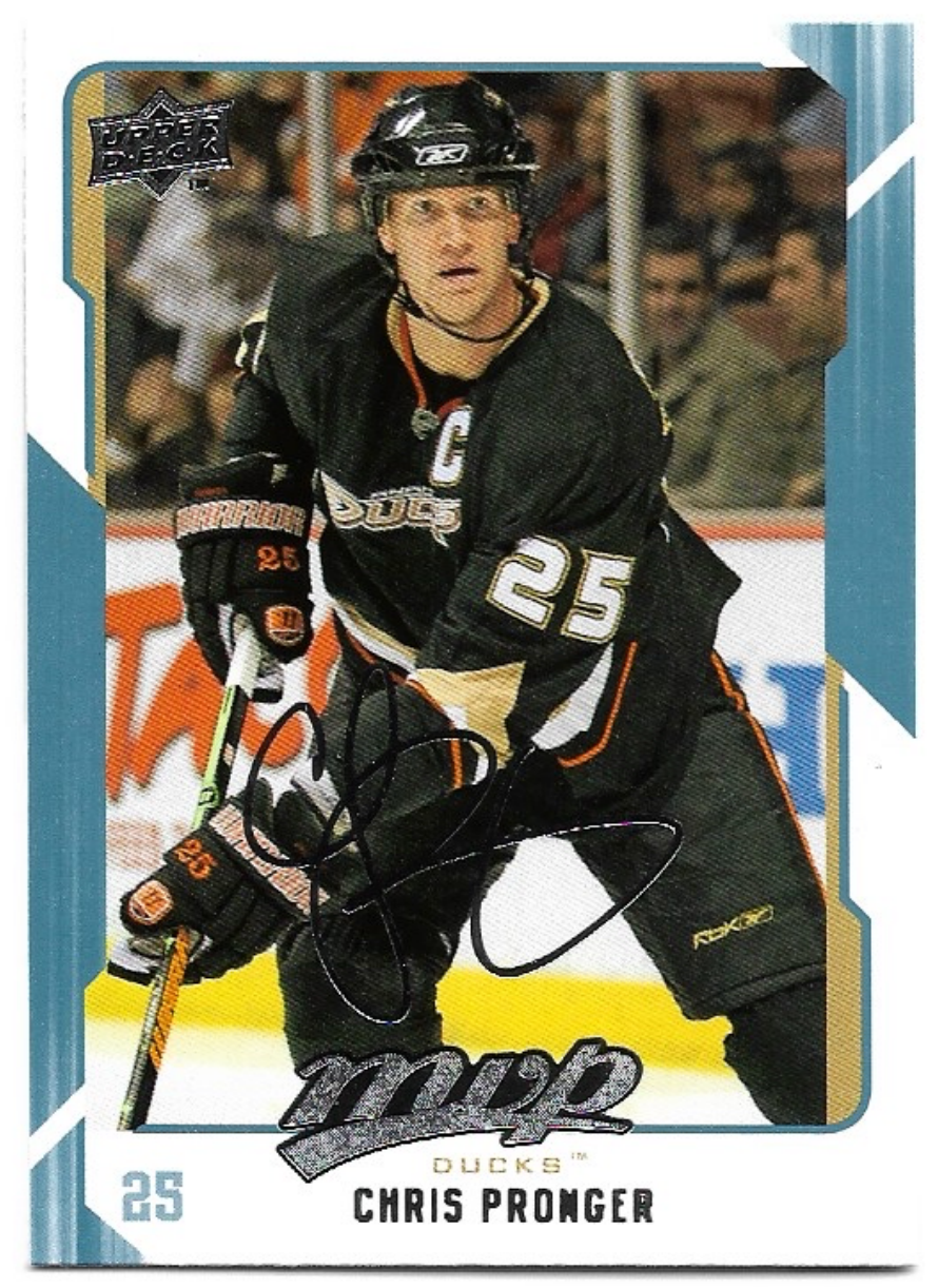 CHRIS PRONGER 08-09 UD MVP