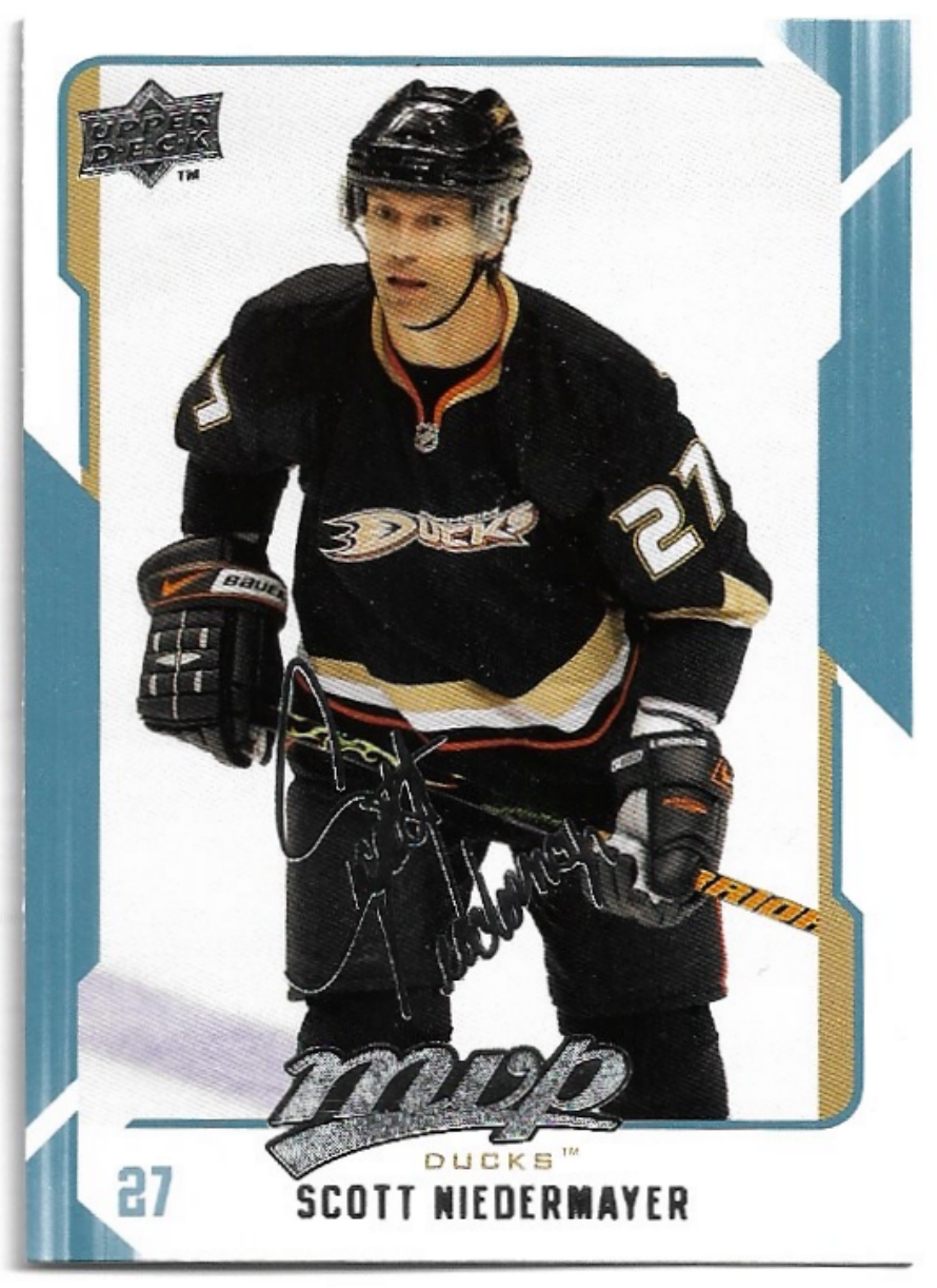 SCOTT NIEDERMAYER 08-09 UD MVP