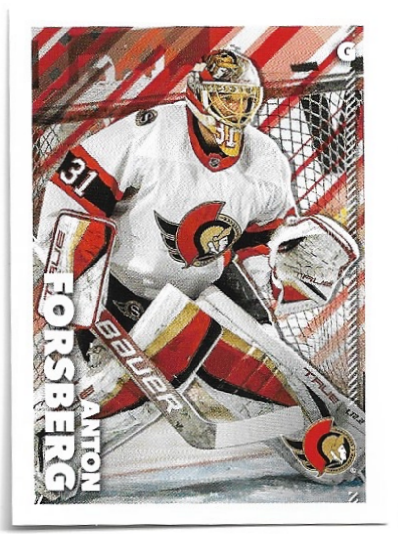 ANTON FORSBERG 2022-23 Topps NHL Sticker Collection Hockey