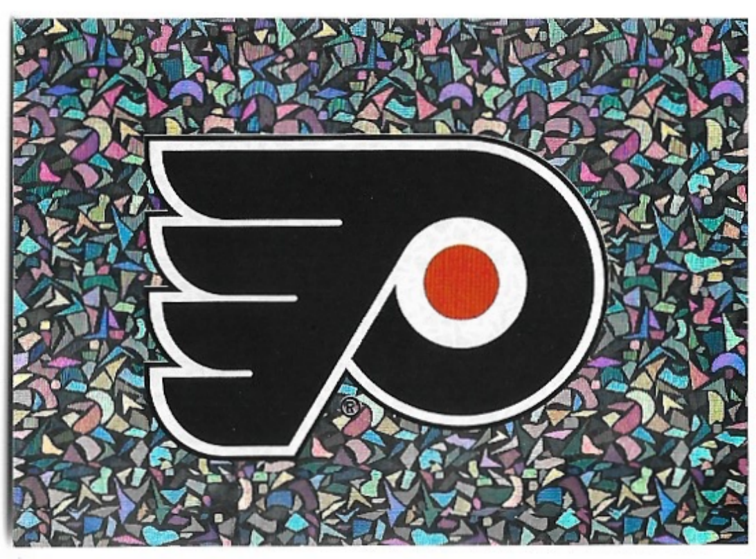 Foil PHILADELPHIA FLYERS 2022-23 Topps NHL Sticker Collection Hockey