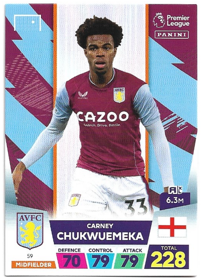 CARNEY CHUKWUEMEKA 2023 Panini Adrenalyn XL Premier League