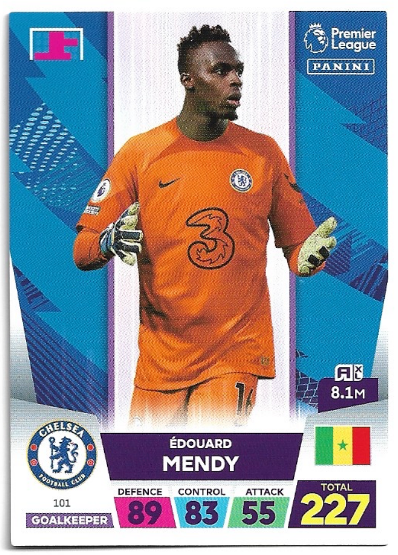 EDOUARD MENDY 2023 Panini Adrenalyn XL Premier League