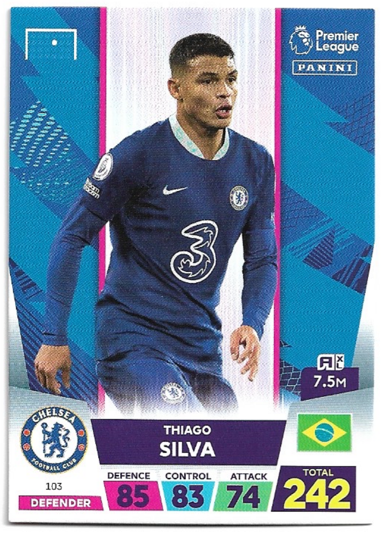 THIAGO SILVA 2023 Panini Adrenalyn XL Premier League