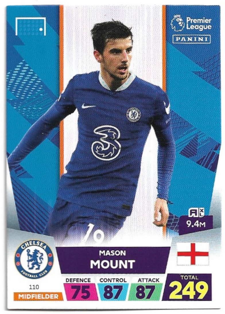 MASON MOUNT 2023 Panini Adrenalyn XL Premier League